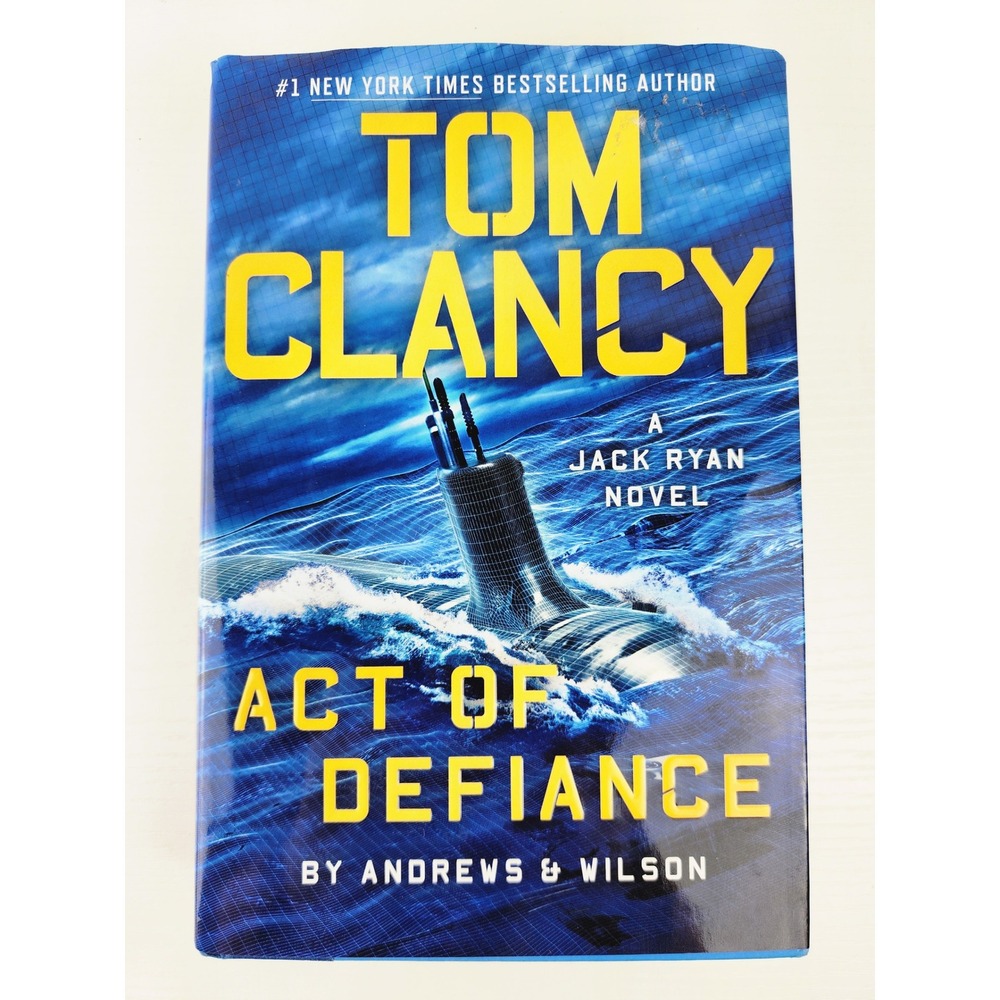 First Printing Clancy Act of Defiance Jack Ryan Novel Hardcover 2024